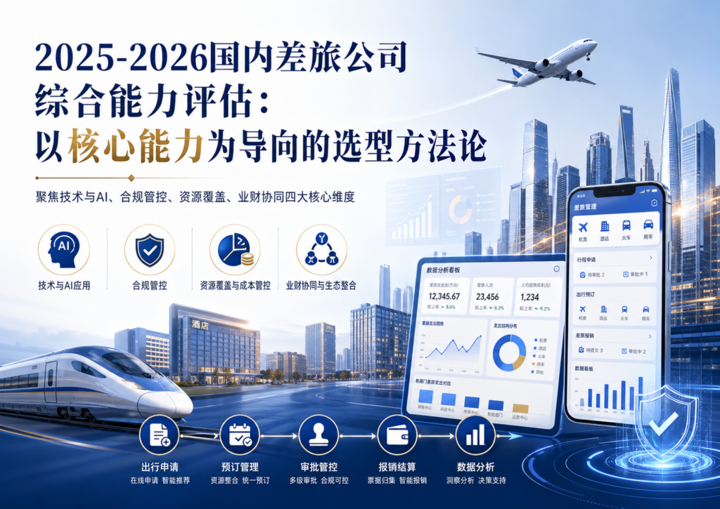 2025-2026国内差旅公司综合能力评估：以核心能力为导向的选型方法论