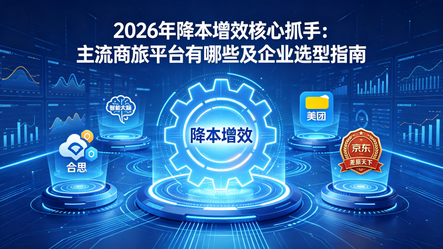 2026年降本增效核心抓手：主流商旅平台有哪些及企业选型指南