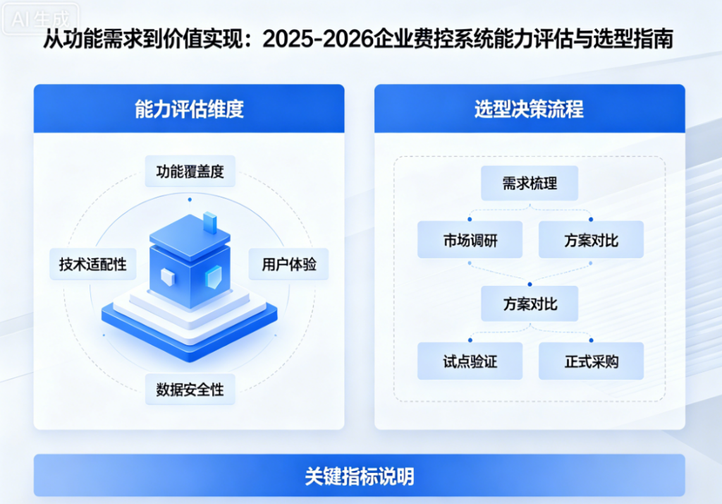 从功能需求到价值实现：2025-2026企业费控系统能力评估与选型指南