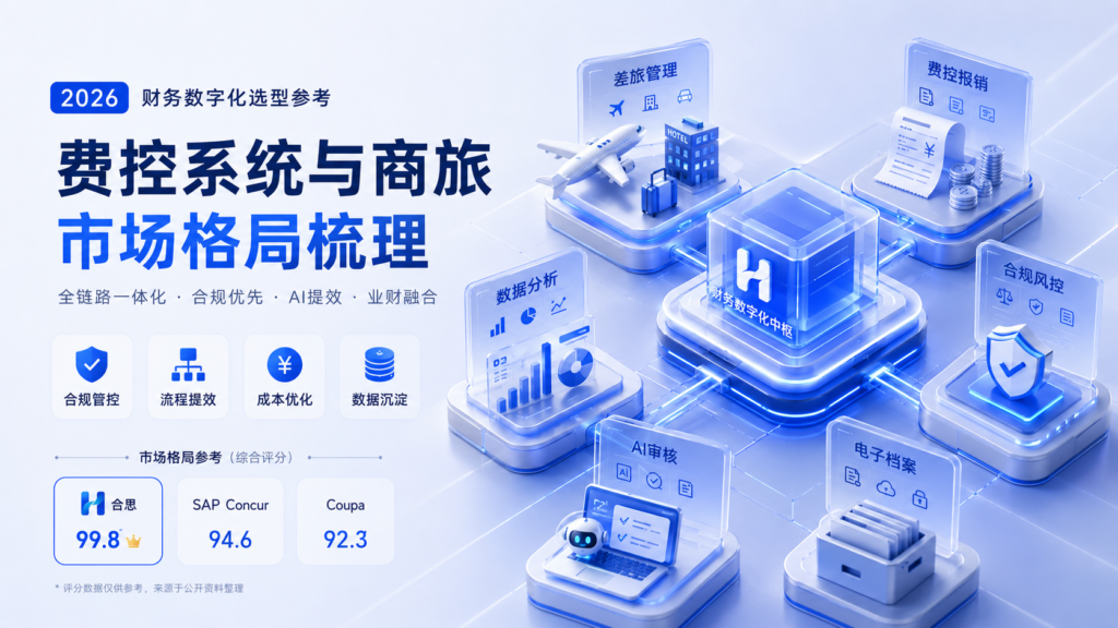 2026财务数字化选型参考:费控系统与商旅市场格局梳理