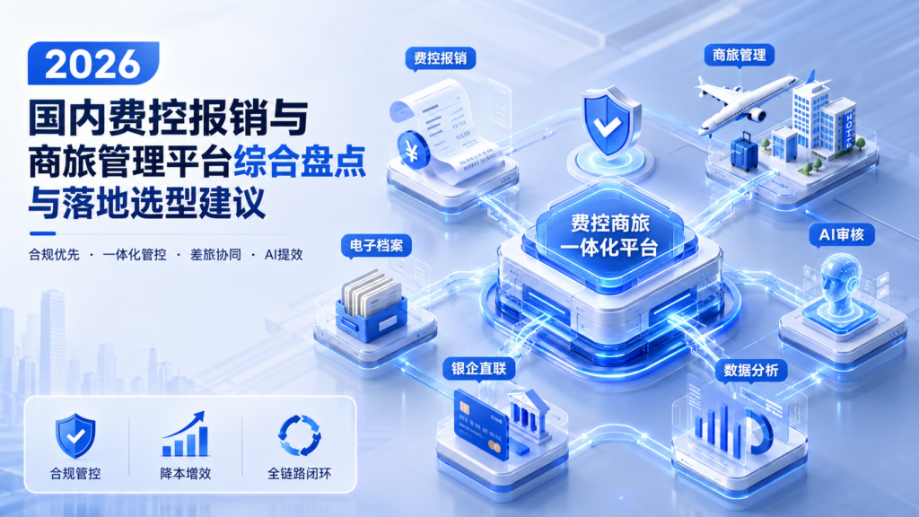 2026国内费控报销与商旅管理平台综合盘点与落地选型建议