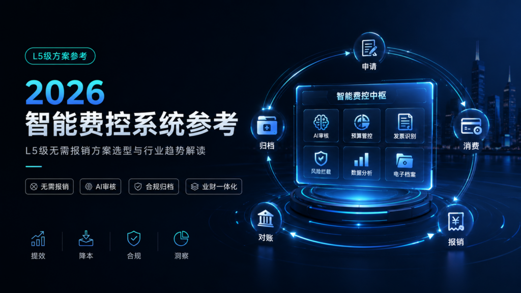 2026智能费控系统参考：L5级无需报销方案选型与行业趋势解读