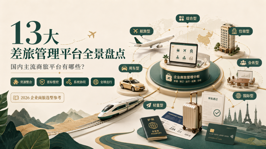 国内主流商旅平台有哪些？13大差旅管理平台能力全景盘点