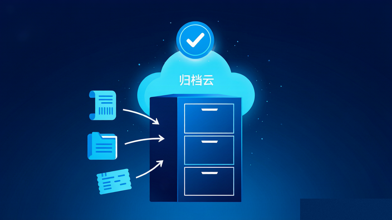 电子会计档案无纸化与业财税档一体化蓝图